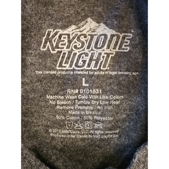 T-Shirt Lot (4) VTG Beer Y2K Frat College Busch Keystone Mr Right Hat Need a Hug - Picture 12 of 16